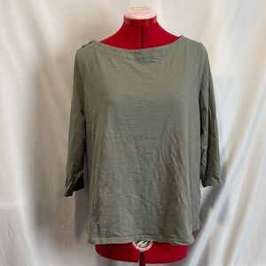 Pact Women's Sage Long Sleeve Top